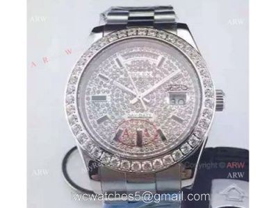 High Quality Rolex Diamond Bezel Replica Watch DDII 41mm watches