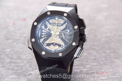 Audemars Piguet Royal Oak Concept Quartz Chronograph Replica Watch Black Case watches