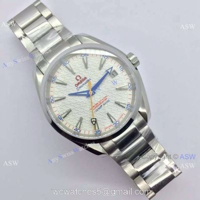 Swiss ETA 8800 Omega Seamaster Superluminova Stainless Steel Watch 41.5mm watches