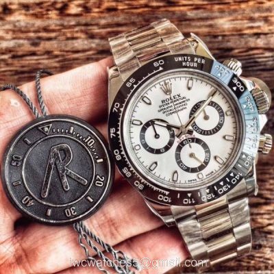 High Qualtiy Copy Rolex Daytona Panda Face Black Ceramic Bezel Watch Swiss Grade 4130 AR Factory watches