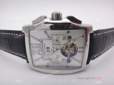 AAA Grade Replica Breitling Bentley Flying B Watch Black Leather White Dial watches