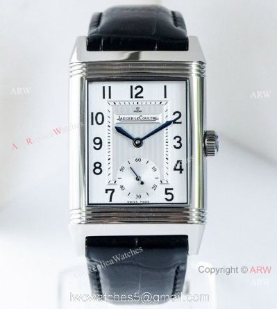 AN Factory Swiss Grade Copy Jaeger-LeCoultre Q2788520 Reverso Duoface Watch SS White Face watches