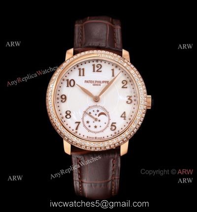 Swiss Grade 1 Patek Philippe Complications 4968r ETA2824 Watch Rose Gold watches