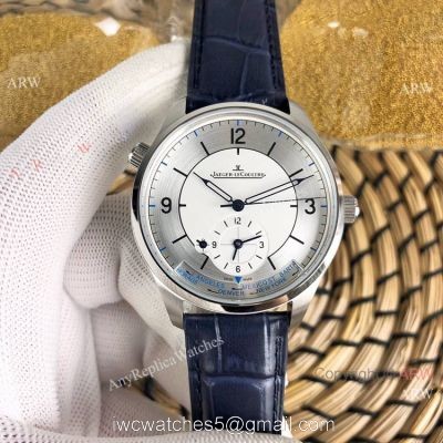 Copy Jaeger-LeCoultre Master Geographic Silver Dial watches watches