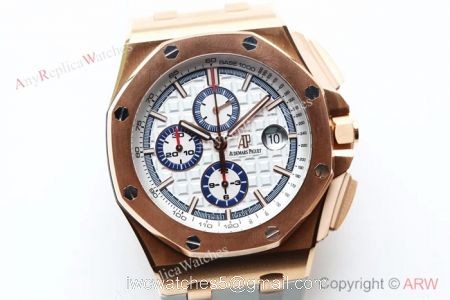 JH AUDEMARS PIGUET 26400SO CAL.3126 44MM ROSE GOLD CASE WATCH watches