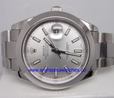 Clone Swiss ETA2836 Rolex Oyster Perpetual Datejust II Asian Swiss Automatic Movement SS Watch watches