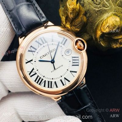 V6 Factory Swiss ETA2824 Cartier Ballon Bleu De Automatic Watch 42mm watches