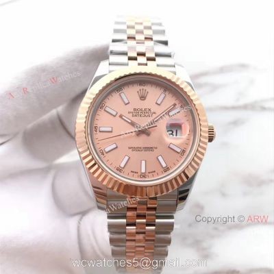 (EW) Rolex Datejust II ETA3255 2-Tone Rose gold Jubilee Watch Buy AAA Replica Watches China watches