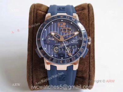 Copy Swiss Ulysse Nardin El Toro / Black Toro Watch Blue Ceramic Bezel watches