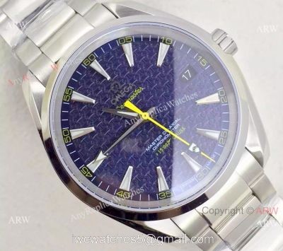 Swiss Omega Seamaster 15 007 Gauss Blue Face Watch watches