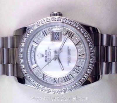 Rolex Presidential Diamond Bezel Replica Watch Day Date 36mm watches