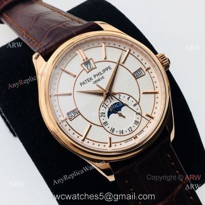 PPF Factory Patek Philippe Annual Calendar Rose Gold watch Swiss Grade 1 watches