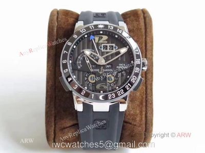 Copy Ulysse Nardin El Toro UN-32 SS Black Dial Watch Swiss Grade watches