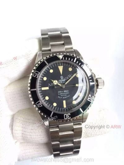 Replica Tudor Vintage Submariner Rotor Stainless Steel Mens Watch watches