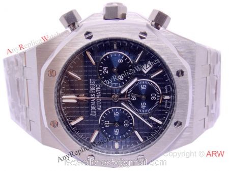 Fake Audemars Piguet For Sale Royal Oak Chronograph Blue Face Watch watches