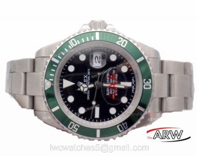Rolex 50th Anniversary Kermit Submarimer Replica Watch 16610LV watches