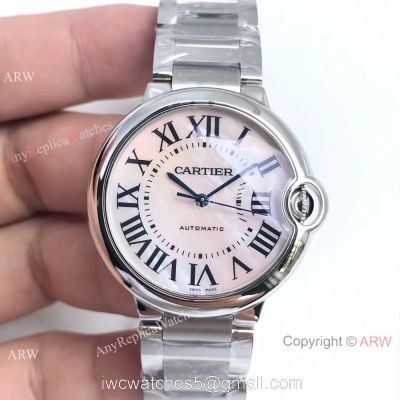 Swiss Grade Copy Cartier Pink Mother of Pearl Watch 2018 Newest watches