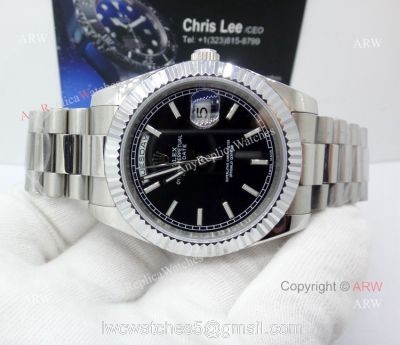 Best Quality Rolex Day Date Presidential 40mm Watch Black Dial watches