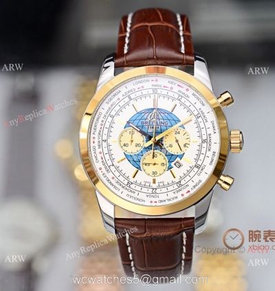Buy Replica Breitling Transocean Unitime B05 Watches Two Tone watches