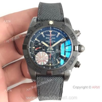 Replica Breitling Chronomat B01 Swiss 7750 Watch All Black watches