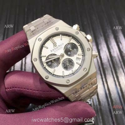 Audemars Piguet Royal Oak Sand Case White Dial Watches 44mm AP Watch watches
