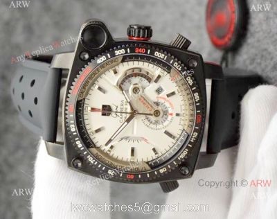 Copy Tag Heuer Grand Carrera Calibre 36 White Face Watch watches