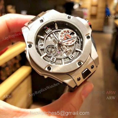High Quality Hublot Big Bang Skeleton Dial Watch For Sale 45mm watches
