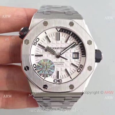 Swiss Grade 1 Audemars Piguet Royal Oak Offshore Diver JF Swiss 3120 Watch Stainless Steel 42mm watches