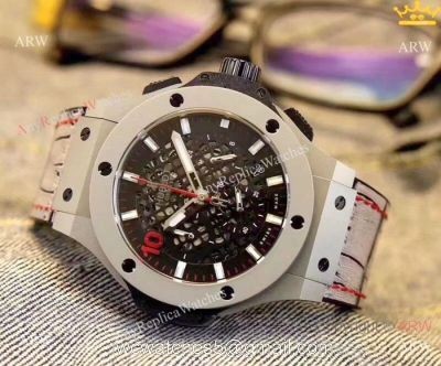 Best Quality Hublot Big Bang 10 Years Watch SS Black Chronograph Dial watches