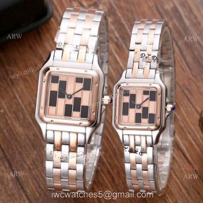 New Fake Cartier Panthere Limited Edition Watches Two Tone Rose Gold watches