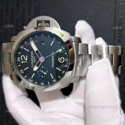 Buy Replica Panerai Luminor Steel Bracelet Luminor GMT PAM531 watches