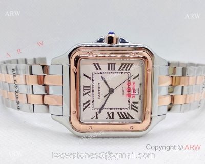 Cartier Panthere De Cartier Watches Two Tone Rose Gold 38mm watches