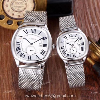 Low Price Replica Cartier Drive De Lovers Watch Stainless Steel watches