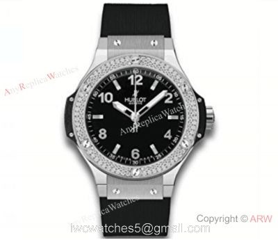 New Replica Hublot Big Bang Watch SS Diamond Bezel For Sale watches