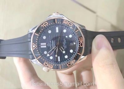 High Quality Replica Watches Omega Seamaster 300m 2018 New Automatic Watches New Wave Dials watches