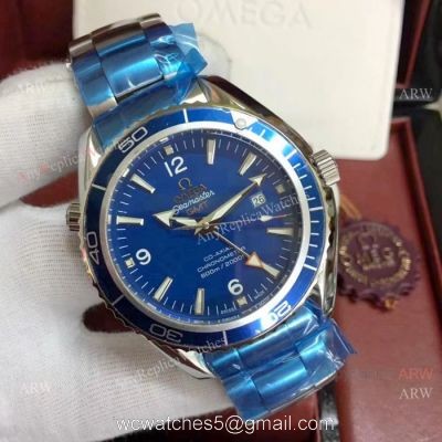 Low Price Omega Seamaster GMT Stainless Steel Blue Dial Watch watches