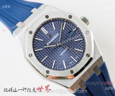 Copy Audemars Piguet Royal Oak 41mm Watches Blue Dial Deployment Clasp watches