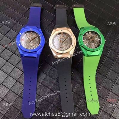 New Replica Hublot Big Bang Quartz Watch Skeleton Dial watches