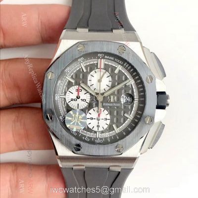 Swiss Copy Audemars Piguet Royal Oak Offshore JF 3126 Watch Titanium Case Ceramic Bezel watches