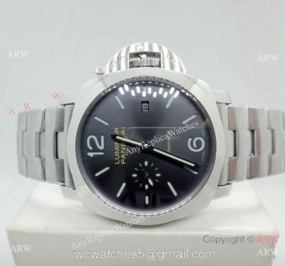 AAA Copy Panerai Luminor Due Stainless Steel Gray Dial Watch / Panerai PAM 904 watches