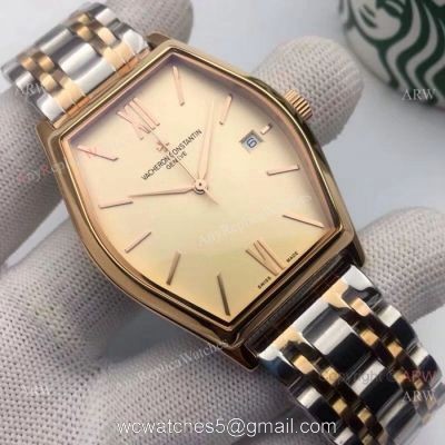 Best Replica Vacheron Constantin Geneve 2-Tone Rose Gold Watches watches