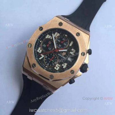 Copy Audemars Piguet Chronograph Watches Royal Oak Offshore Rose Gold watches