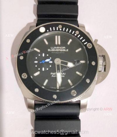 Copy Panerai Luminor Submersible Black Bezel Watch PAM1389 watches