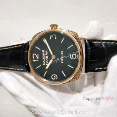 Copy Panerai Radiomir Firenze Rose Gold 47MM Watch PAM604 watches