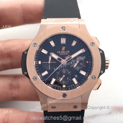 Fake Hublot Big Bang Rose Gold Chronograph Watch SWISS 4100 watches