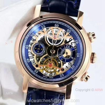 Copy Audemars Piguet Jules Audemars Watches Rose Gold Skeleton Dial watches