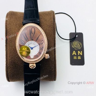 Breguet Reine De Naples Ladies Swiss 1:1 Rose Gold Replica Watch watches