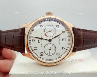 Iwc Schaffhausen Portugieser Chronograph Watch Fake IWC Rose Gold Men Watches watches