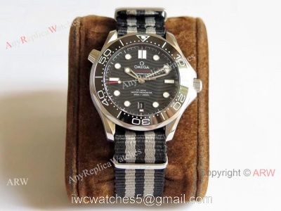 (OM)Swiss Omega Seamaster Diver 300m Nylon Band watch Omega 8800 Movement watches