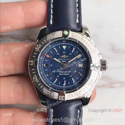 Swiss Grade Breitling Colt Automatic 500m SS Blue Face 40mm Watch watches